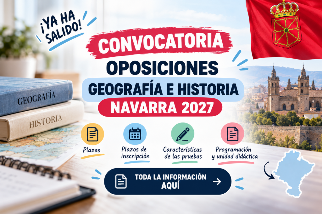 CONVOCATORIA DE OPOSICIONES NAVARRA 2027